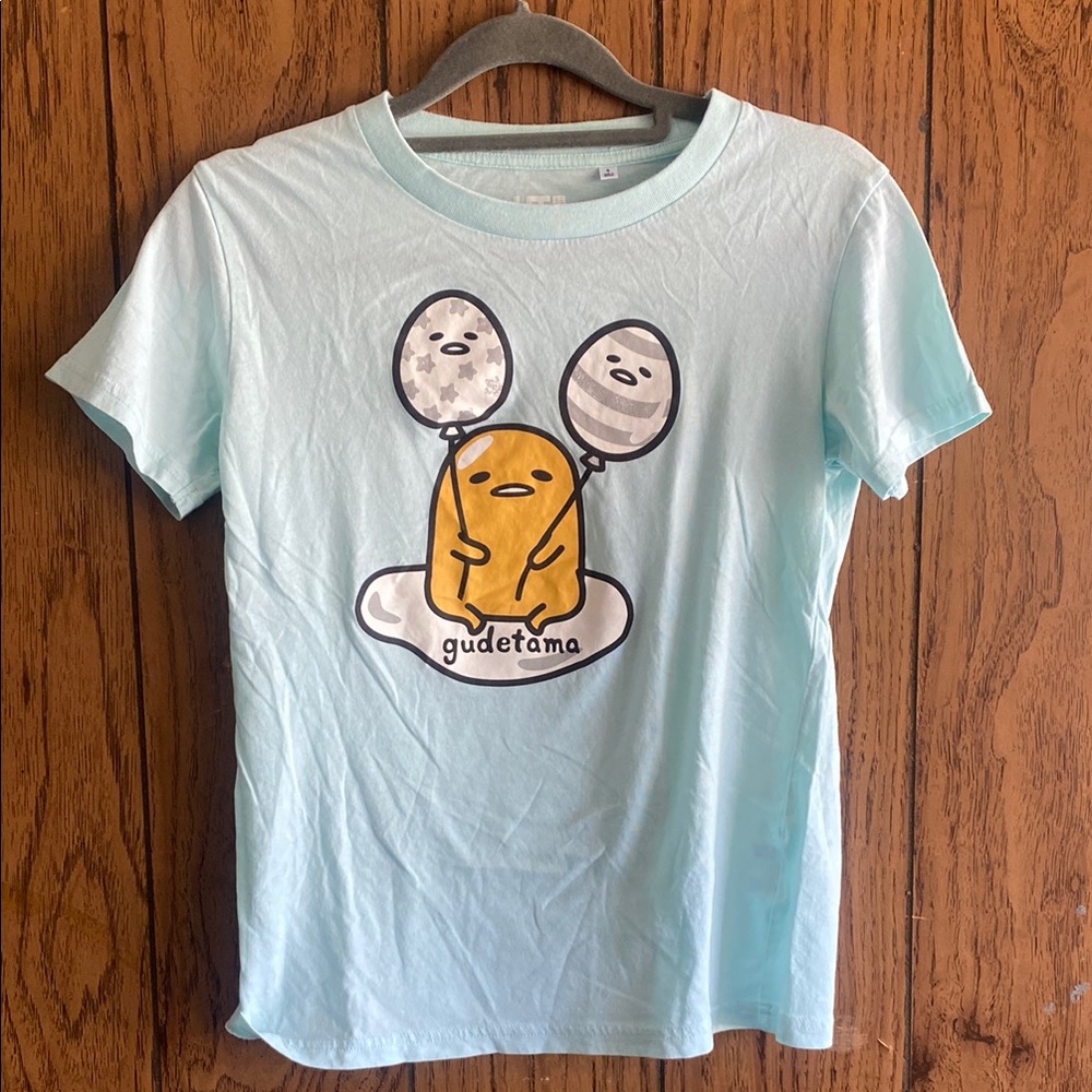 Sanrio x Uniqlo Pastel Blue Tee